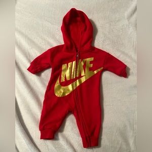 Nike hoodie fleece onesie